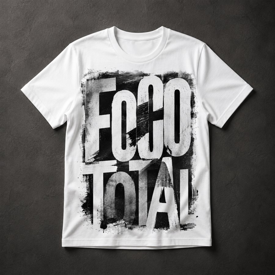 Camiseta Motivacional Foco