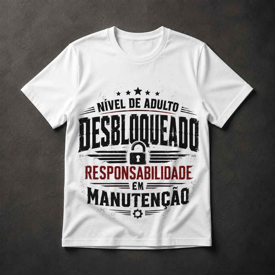 Camiseta Adulto Desbloqueado