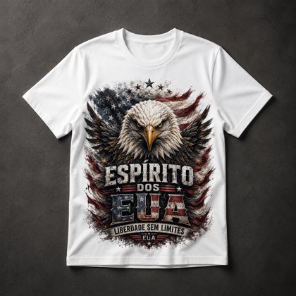 Camiseta Águia Americana