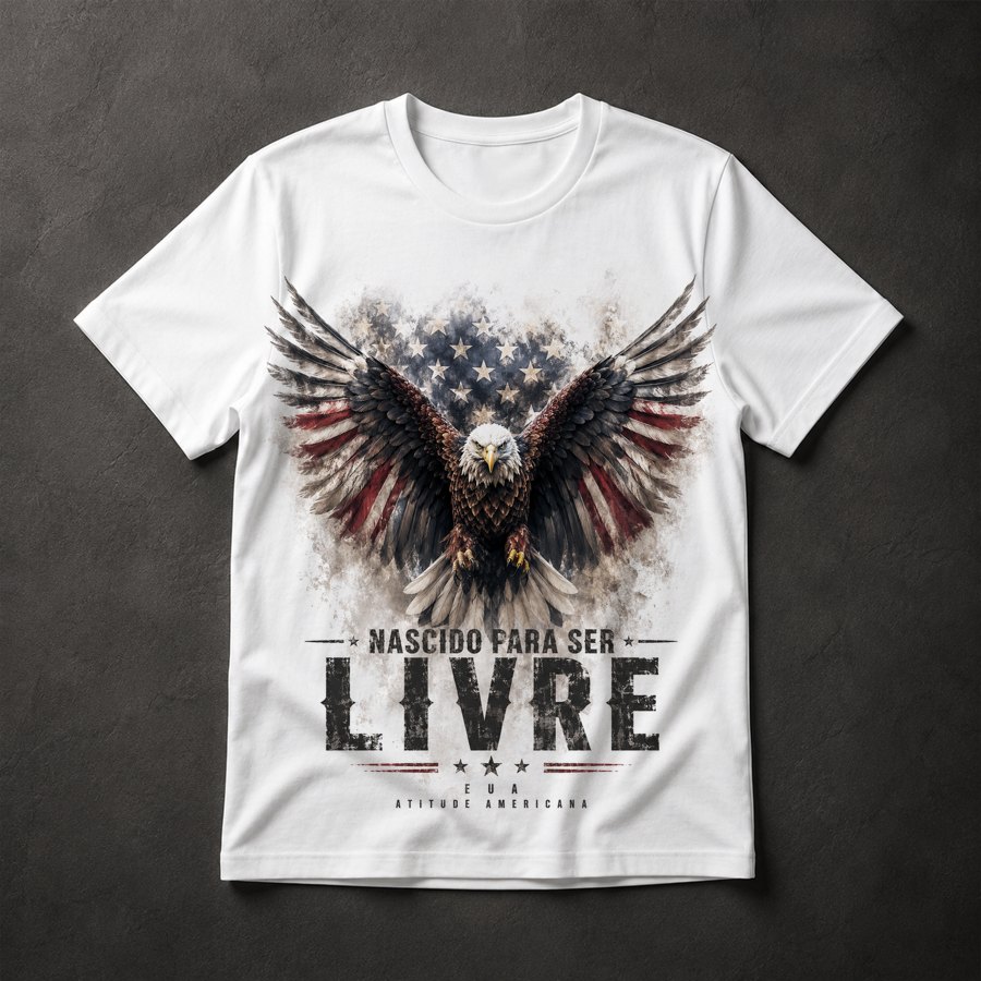 Camiseta Águia Americana