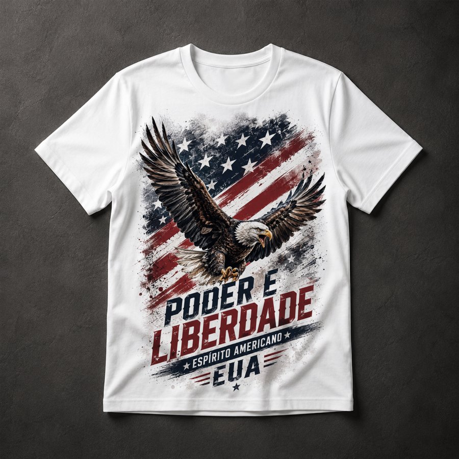 Camiseta Águia Americana