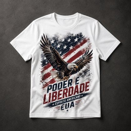 Camiseta Águia Americana
