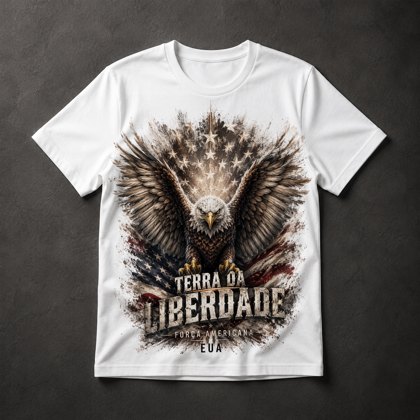 Camiseta Águia Americana