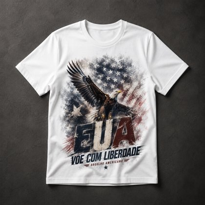 Camiseta Águia Americana