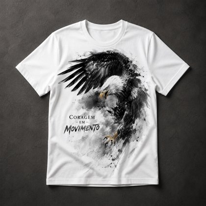 Camiseta Águia Coragem