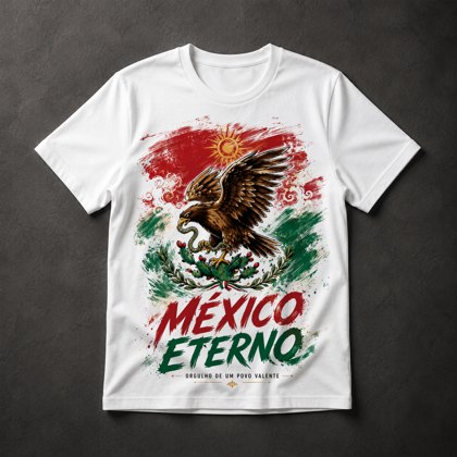 Camiseta México patriótico
