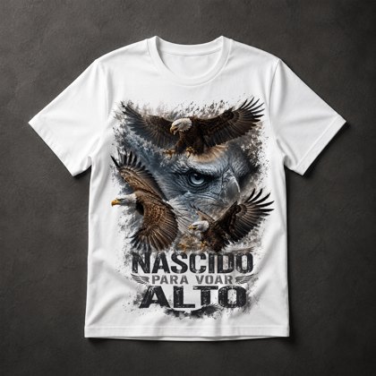 Camiseta Águia Motivacional