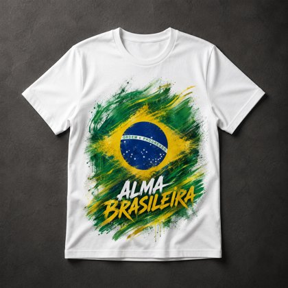 Camiseta Alma Brasileira
