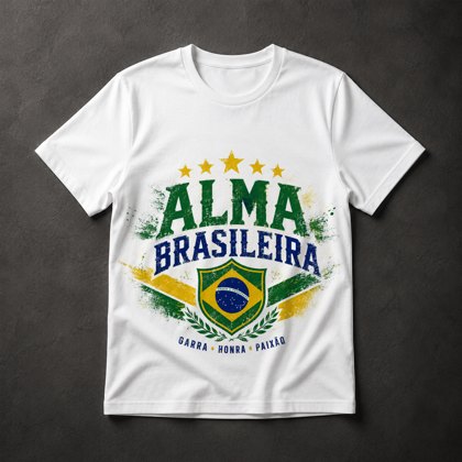 Camiseta Alma Brasileira