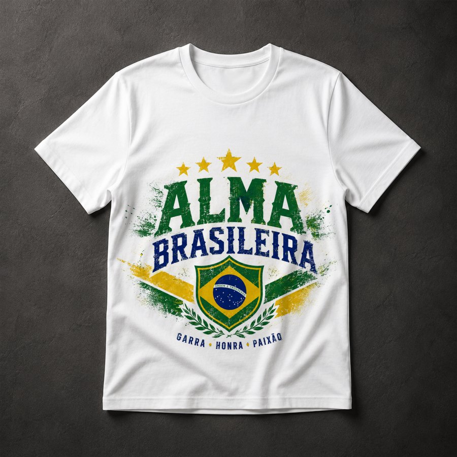 Camiseta Alma Brasileira