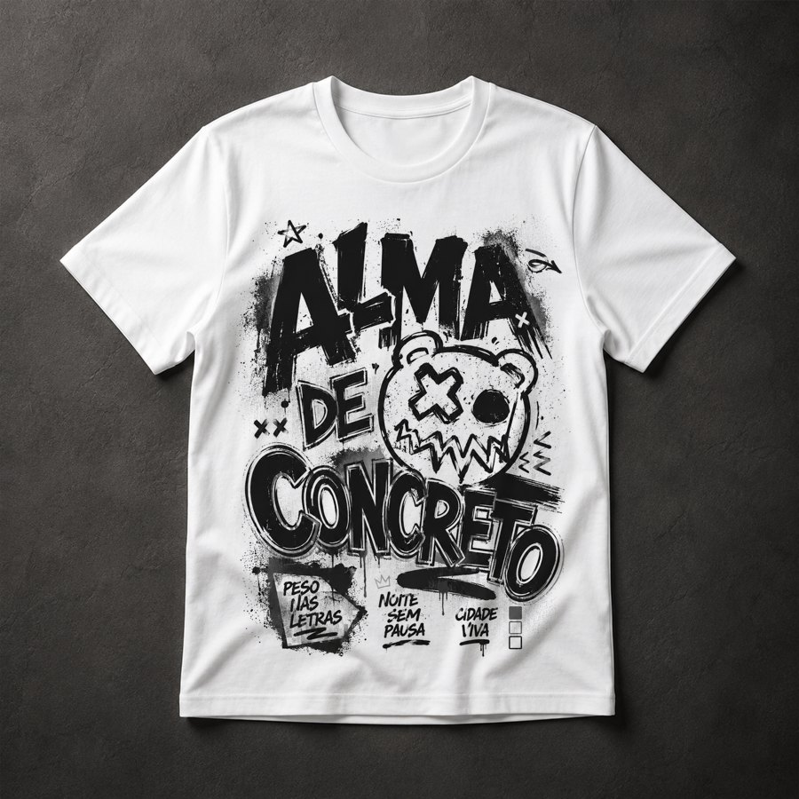 Camiseta Rap Streetwear