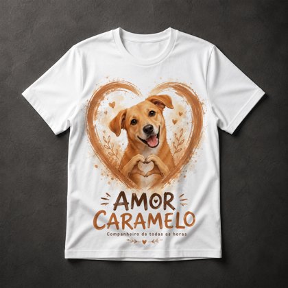 Camiseta Amor Caramelo