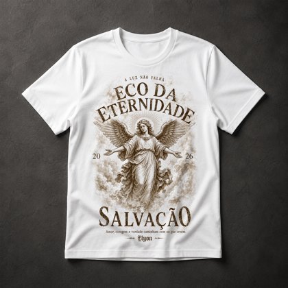 Camiseta fé religiosa