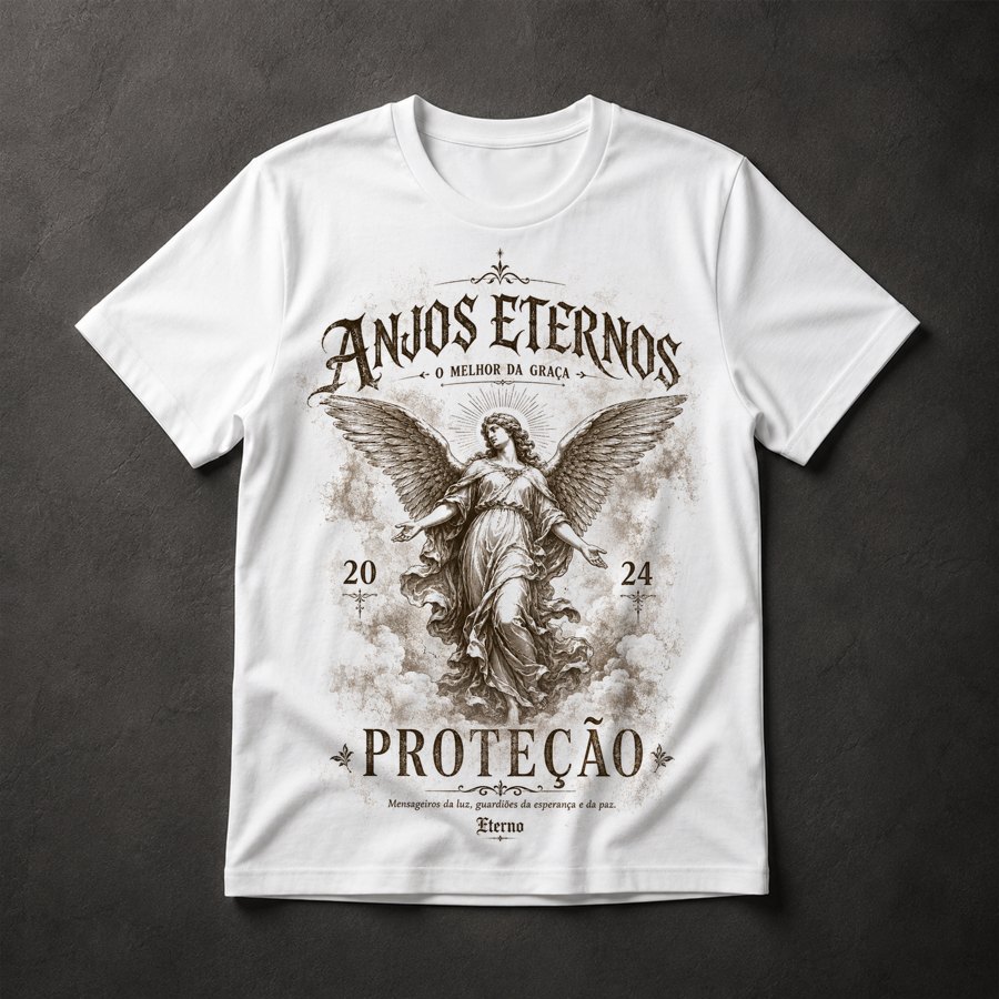 Camiseta Anjos Proteção