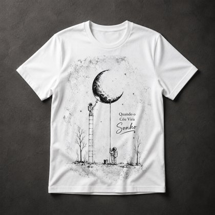 Camiseta Astronauta Sonho