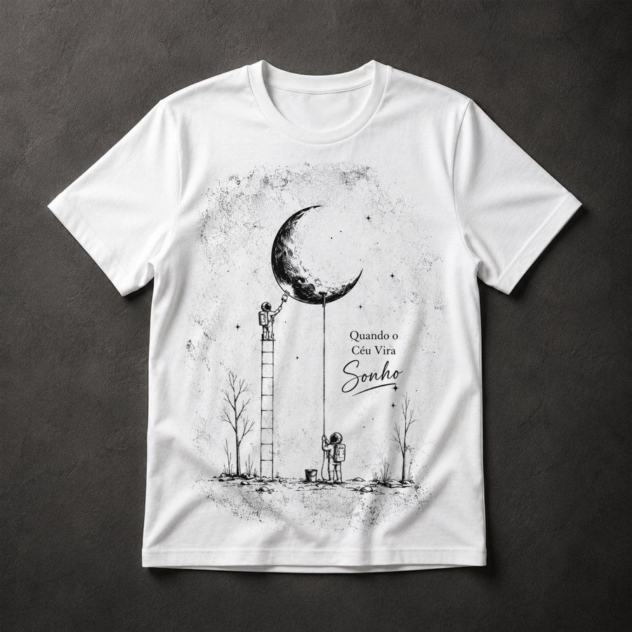 Camiseta Astronauta Sonho
