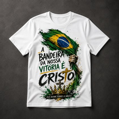 Camiseta Fé Patriotismo