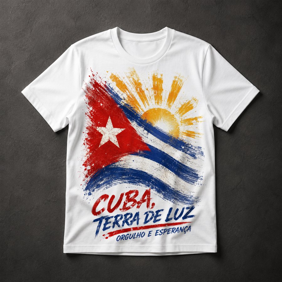 Camiseta Cuba Patriotismo
