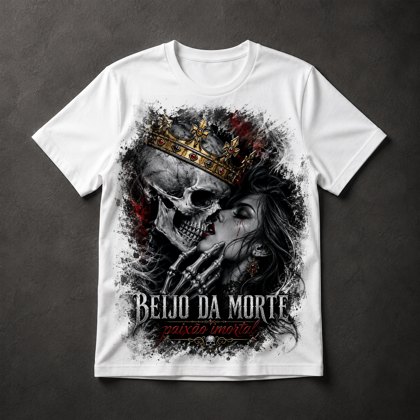 Camiseta Beijo da Morte