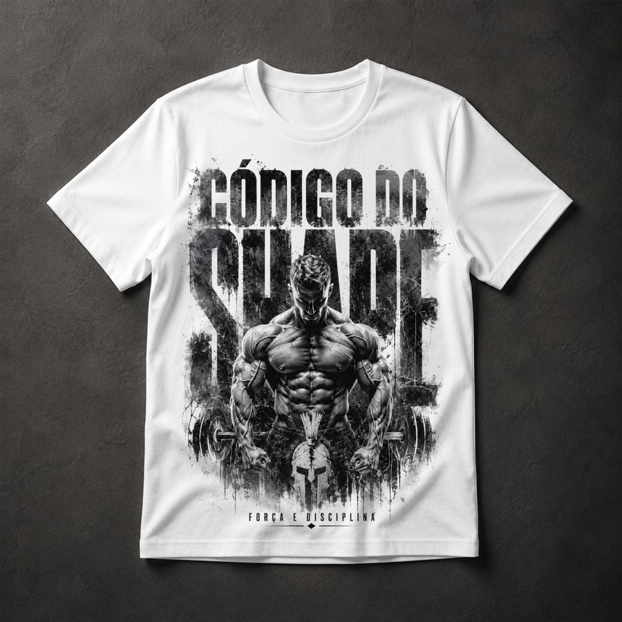 Camiseta Musculação Motivação