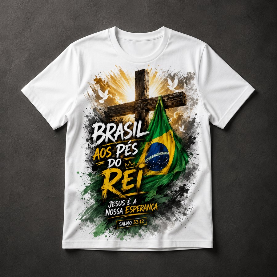 Camiseta Fé Patriótica