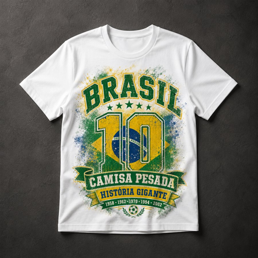 Camiseta Brasil Futebol
