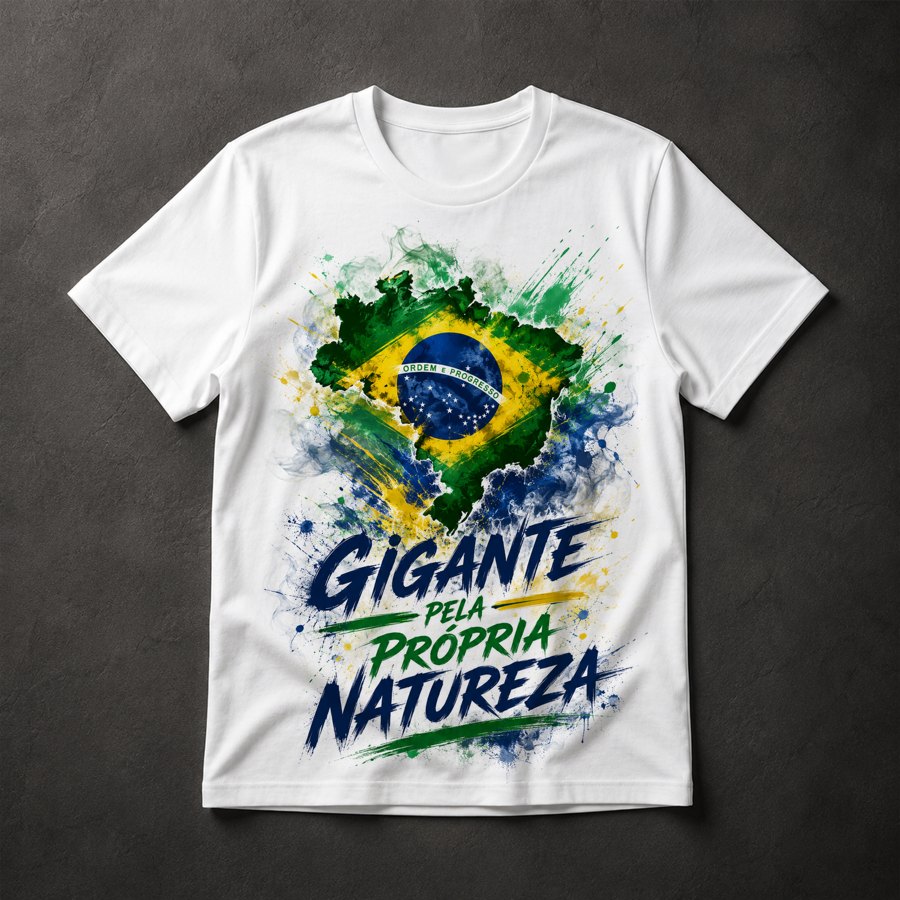 Camiseta Brasil Gigante
