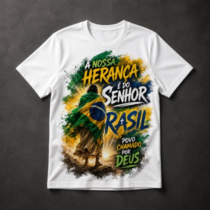 Camiseta Brasil Herança Divina
