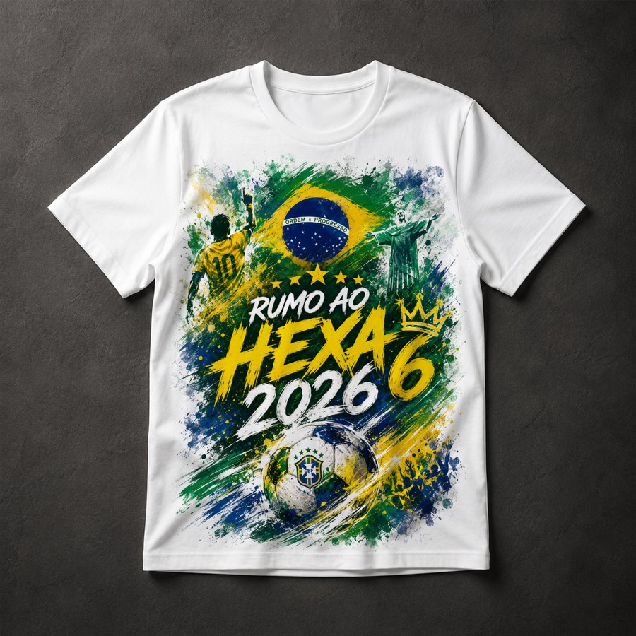 Camiseta Futebol Brasil