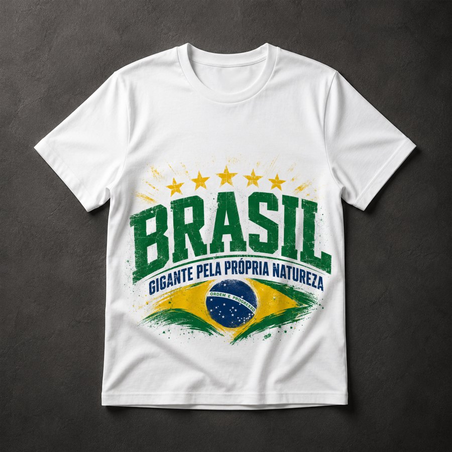 Camiseta Brasil Patriota