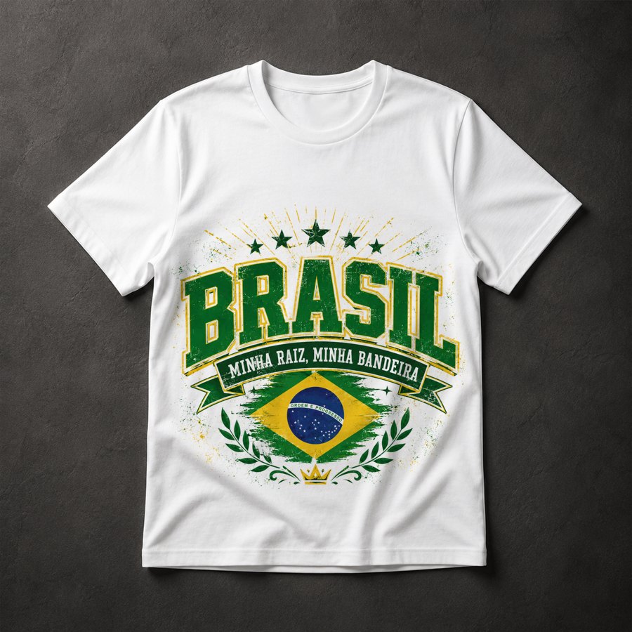 Camiseta Brasil Patriota