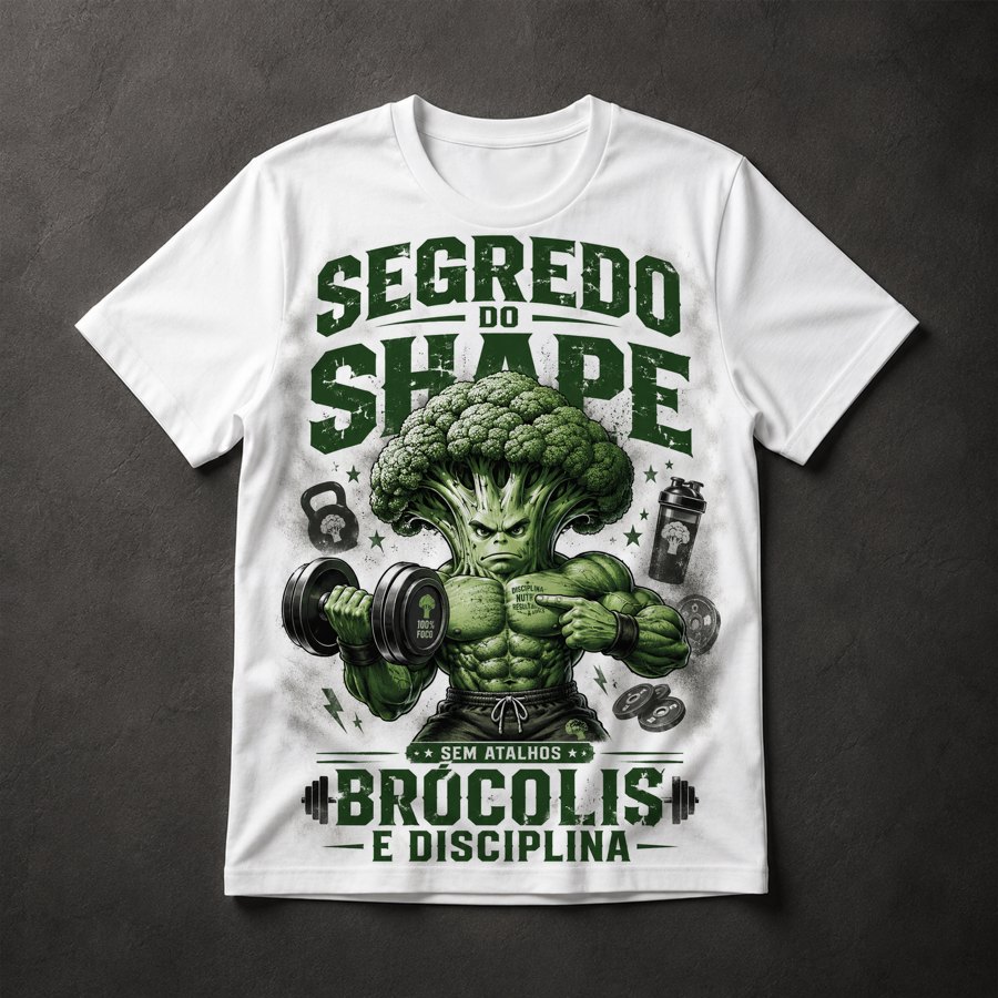 Camiseta Brócolis Fitness