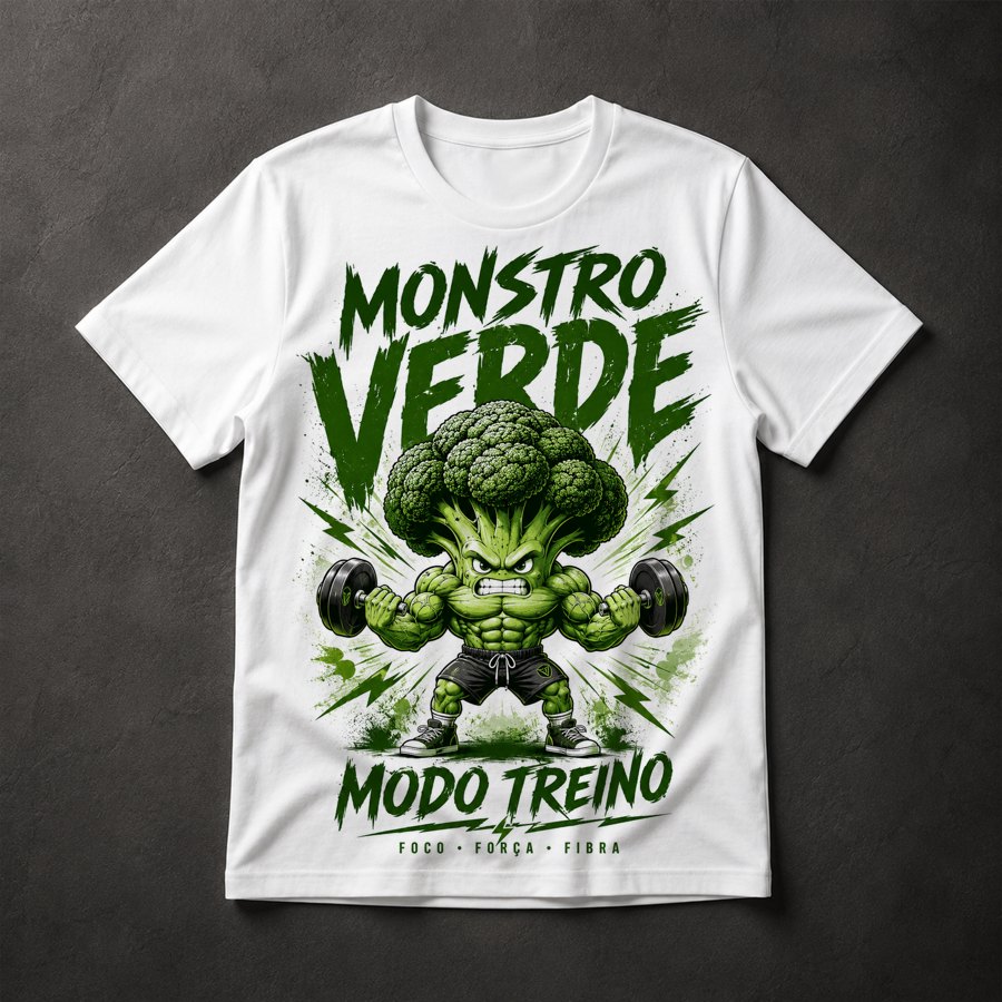Camiseta Brócolis Monstro
