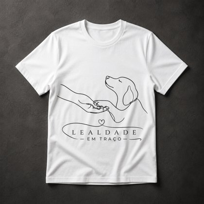 Camiseta Cachorro Fidelidade
