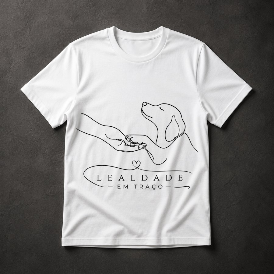 Camiseta Cachorro Fiel