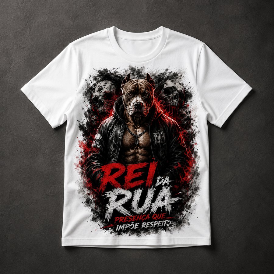 Camiseta Pitbull Streetwear