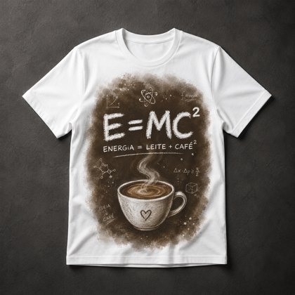 Camiseta Café Einstein