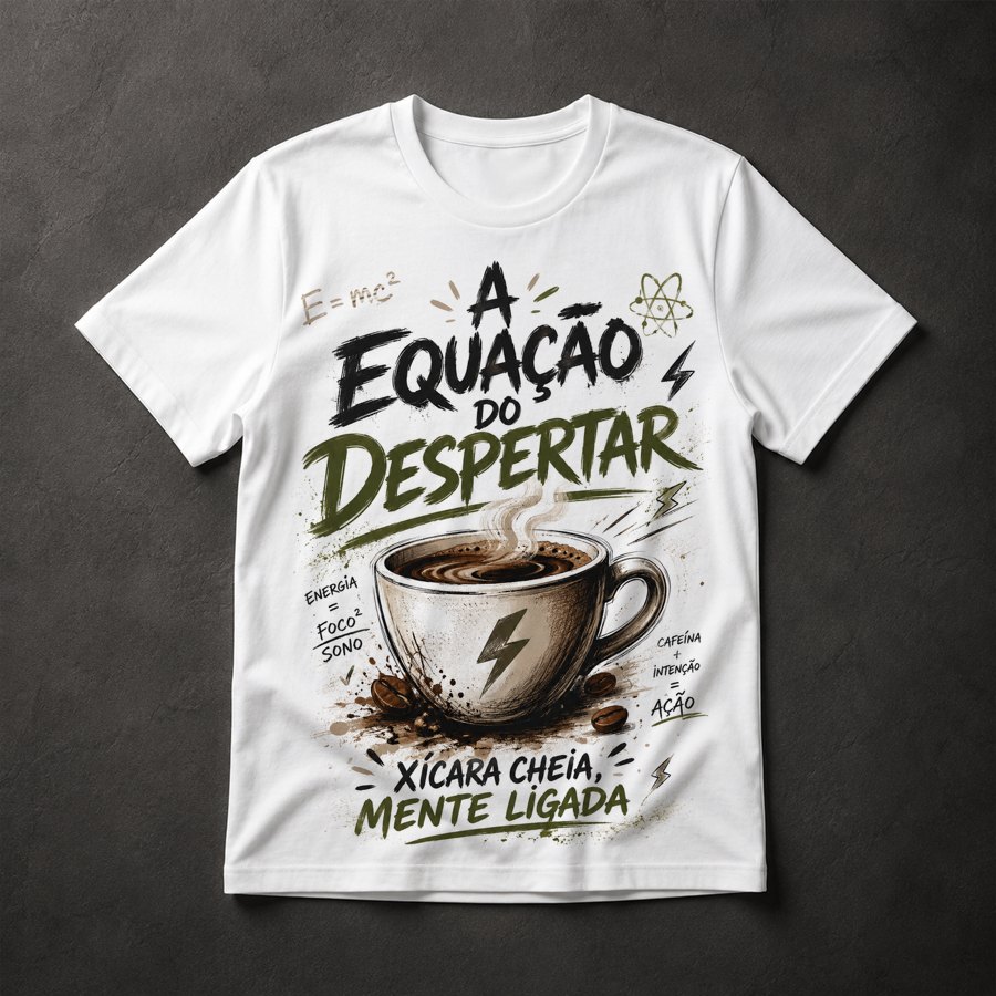 Camiseta Café Motivacional