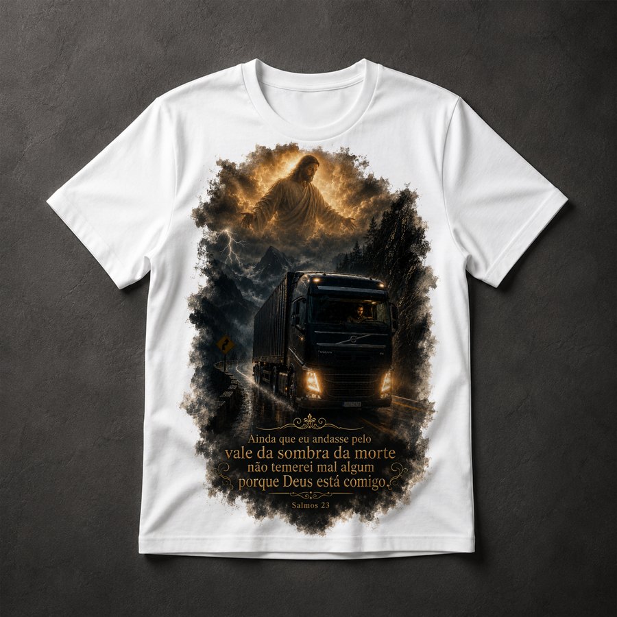 Camiseta Caminhoneiro com Fé