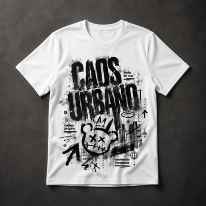 Camiseta Street Art Urbano