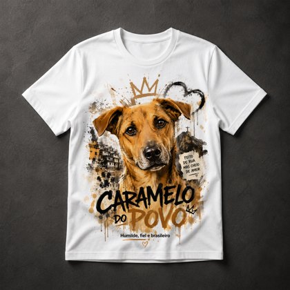 Camiseta Caramelo do Povo