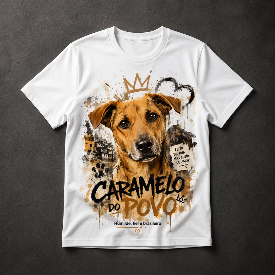 Camiseta Caramelo do Povo