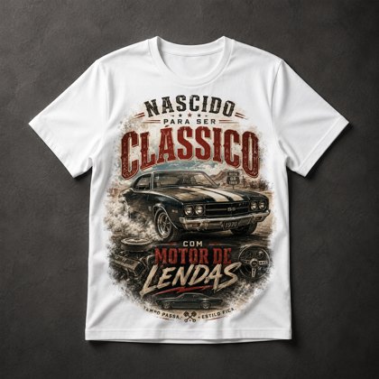 Camiseta Carro Clássico