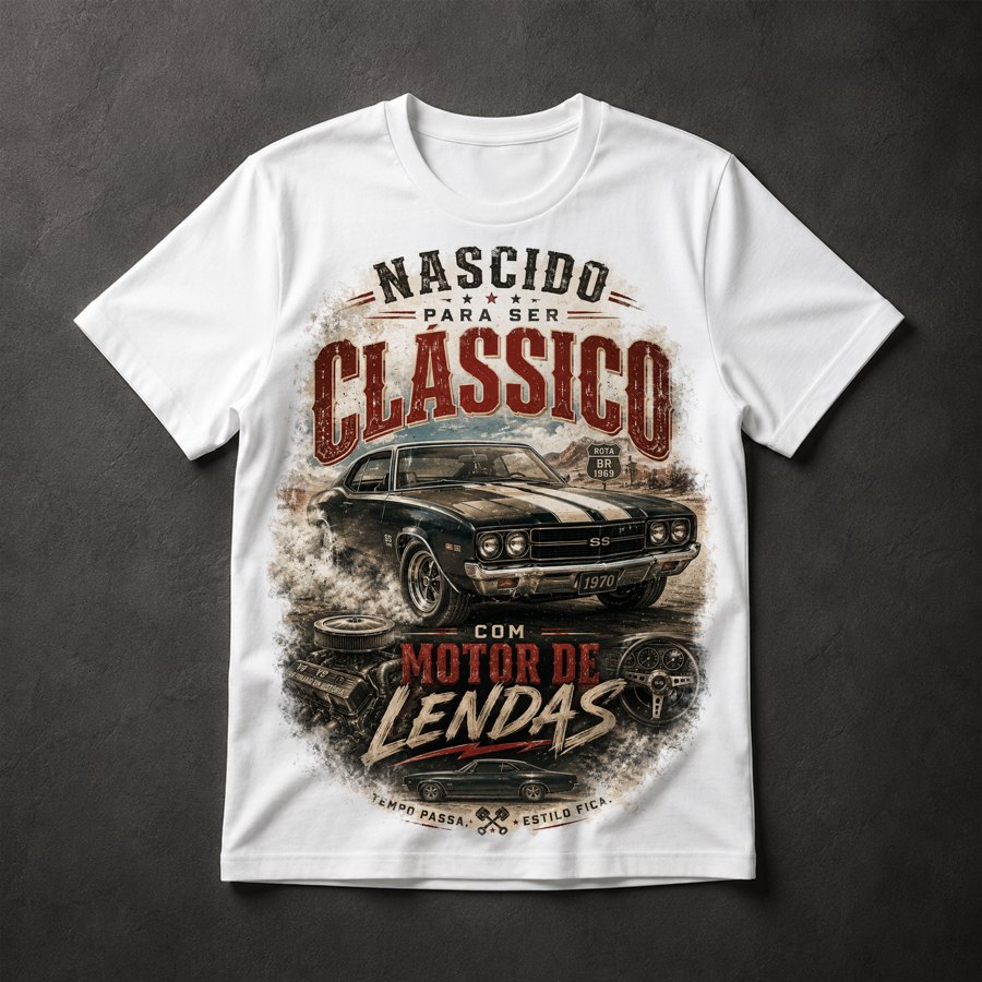 Camiseta Carro Clássico