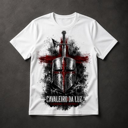 Camiseta Cavaleiro da Luz