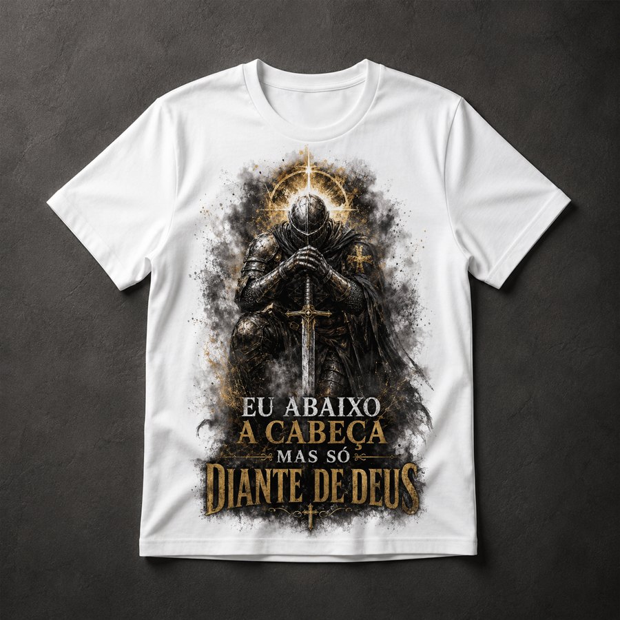 Camiseta Cavaleiro de Deus
