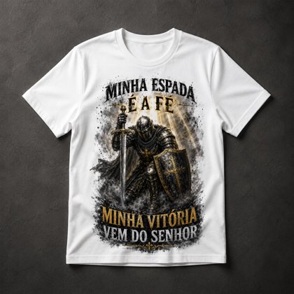 Camiseta Cavaleiro da Fé