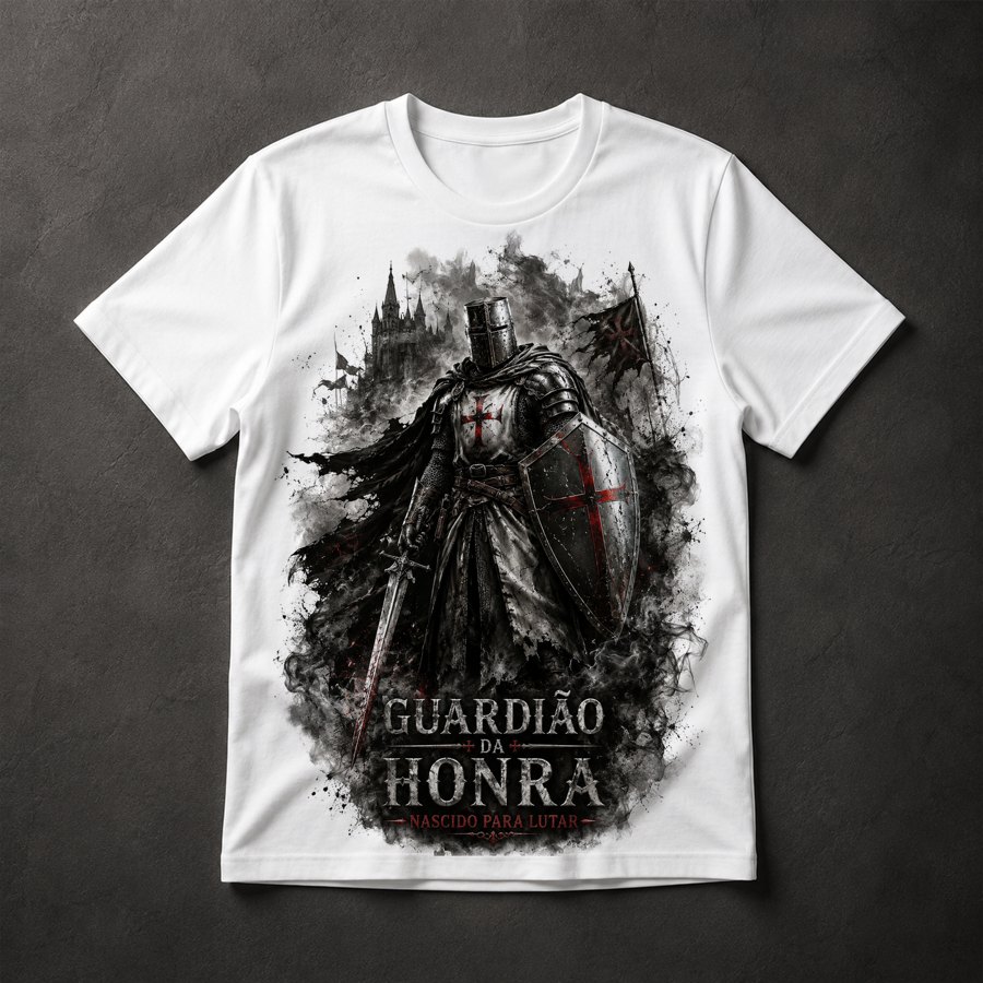 Camiseta Cavaleiro Templário