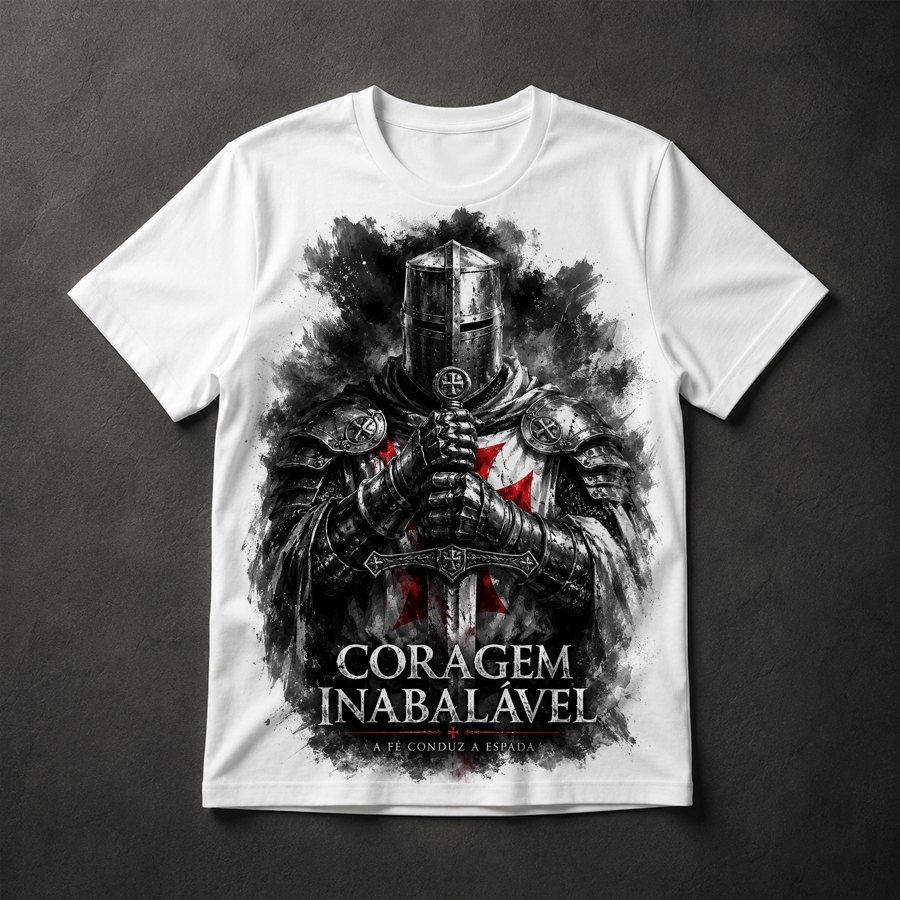 Camiseta Cavaleiro Templário