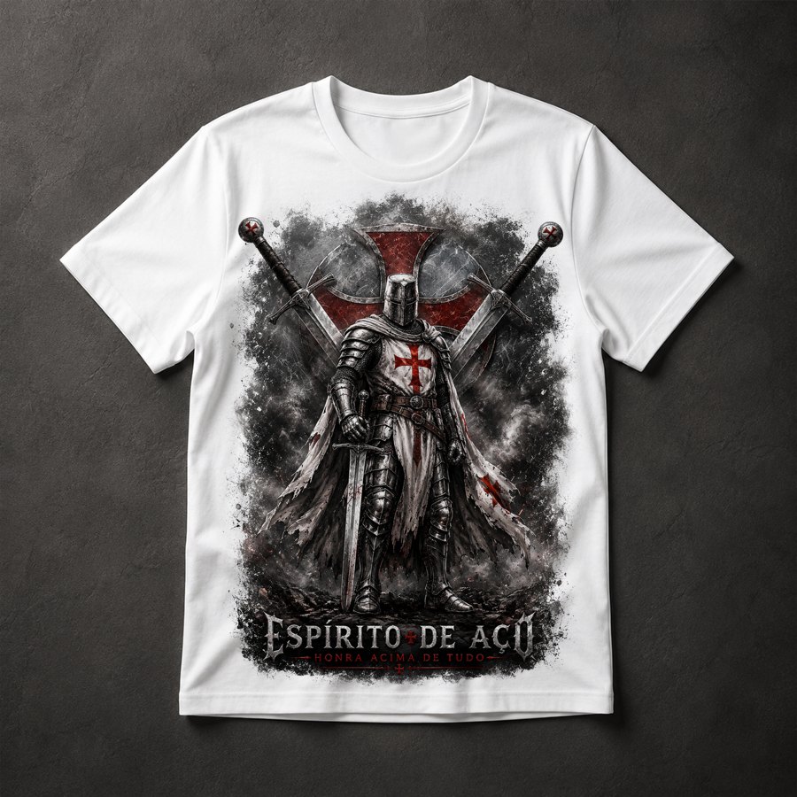 Camiseta Cavaleiro Templário